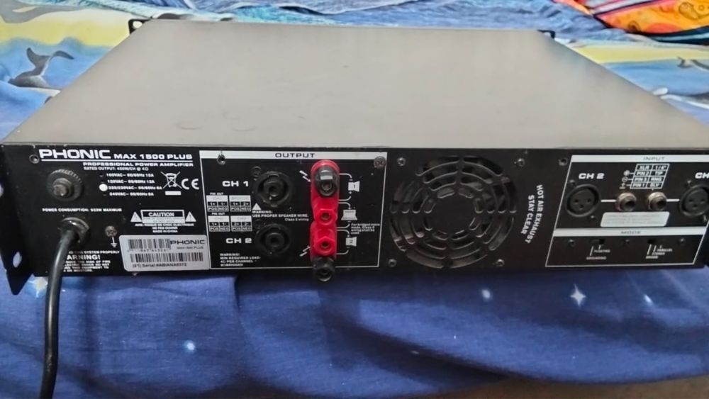 Усилитель мощности Phonic MAX 1500