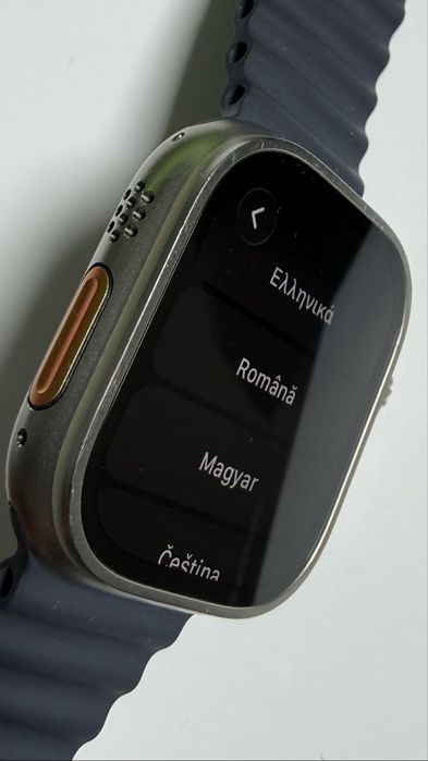 Apple Watch Ultra 1 (49mm) GPS + Cellular, ecran impecabil, 86% baterie