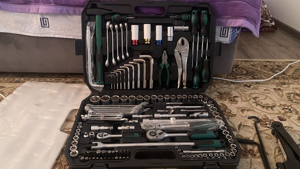 Продам набор новый +дамкрат 3тон