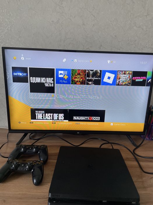 Ps4 slim память 1тб, подписка есть