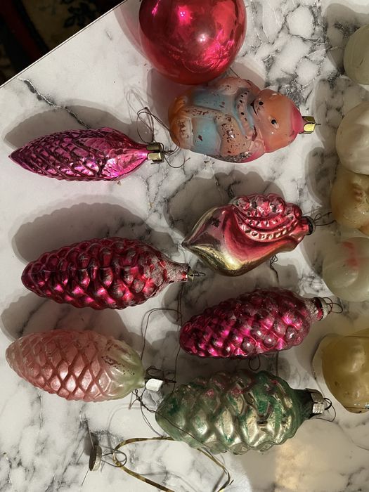 игрушки елочные ссср