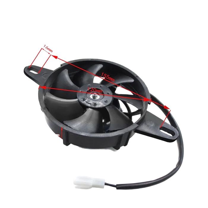 Ventilator Racire Radiator Moto Atv 120MM Universal Cross Enduro KTM