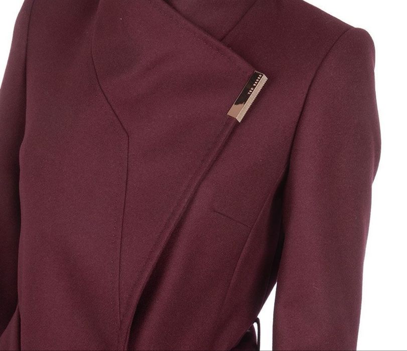 Бордо палто на Ted Baker , размер С/1