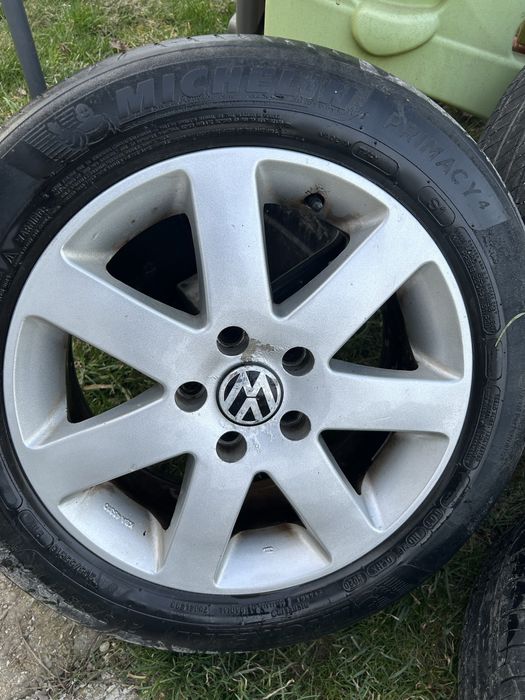 Vând set 4 jante aliaj originale Volkswagen