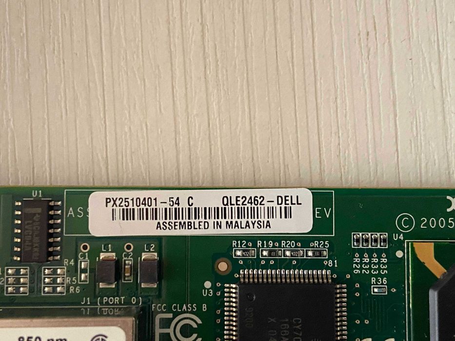 QLogic QLE2462 4Gb Dual Port Fibre Channel HBA адаптер