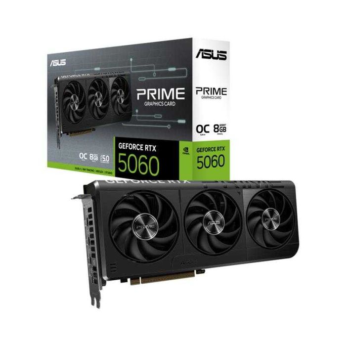 Видеокарта ASUS GeForce RTX 5060 8GB PRIME OC GDDR7