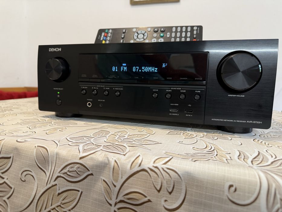 Denon AVR-S750h Bluetooth Wi fi много екстри