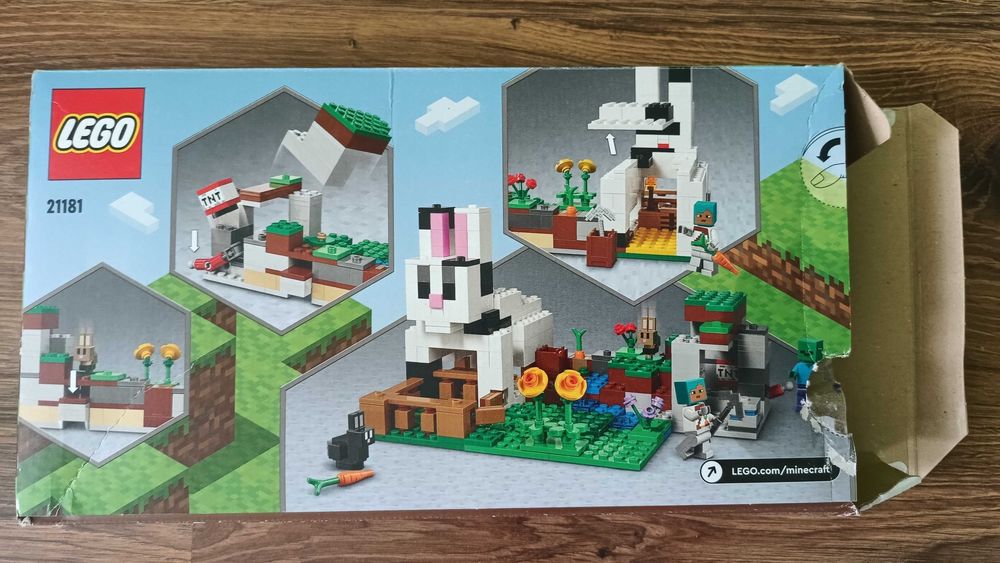 Vand LEGO Minecraft - 21181 - The Rabbit Ranch