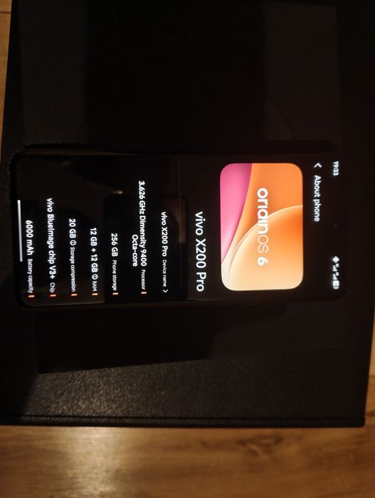 Vivo x200 Pro negru 256 GB