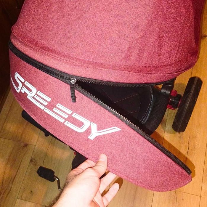 Детска Premium Триколка LORELLI  360° SPEEDY AIR YELLOW BLACK