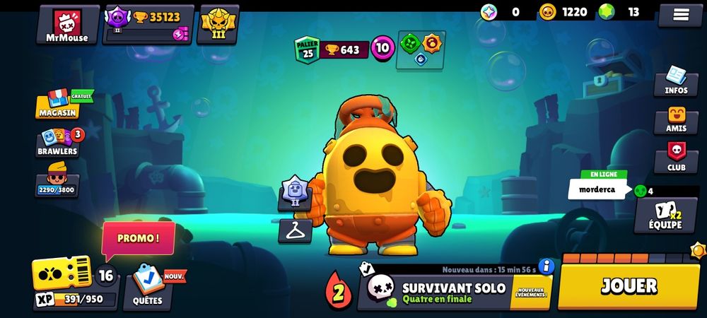 Олд акк бравл 35к