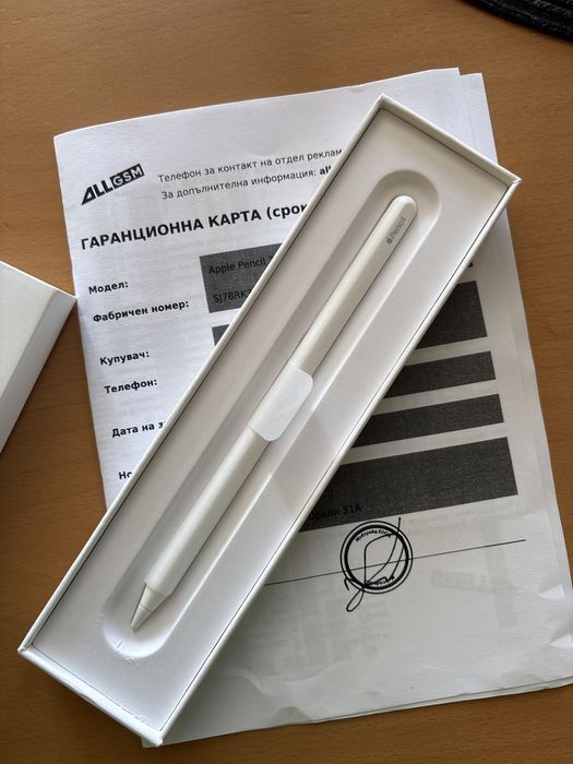 Apple Pencil 2nd Generation 2025 -White