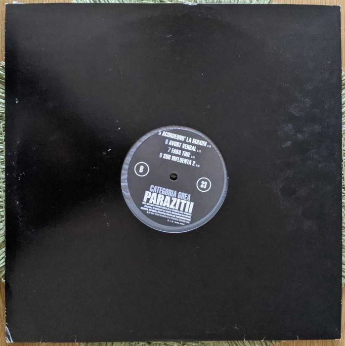 Parazitii - Categoria Grea - Instrumental - vinyl