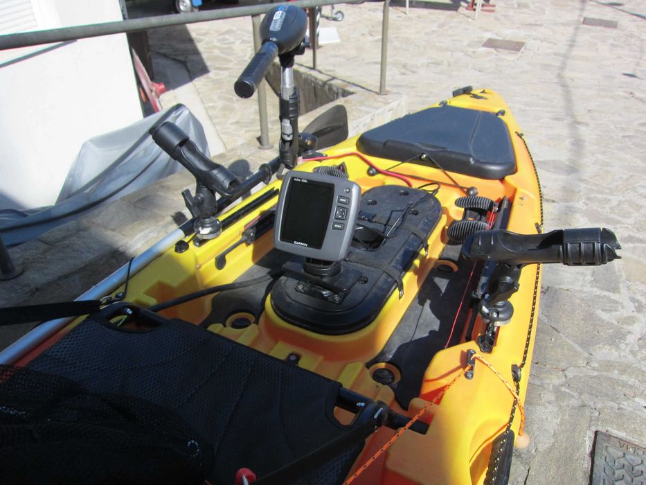Електрическа триколка 1400W триместна. Каяк с ел. мотор
