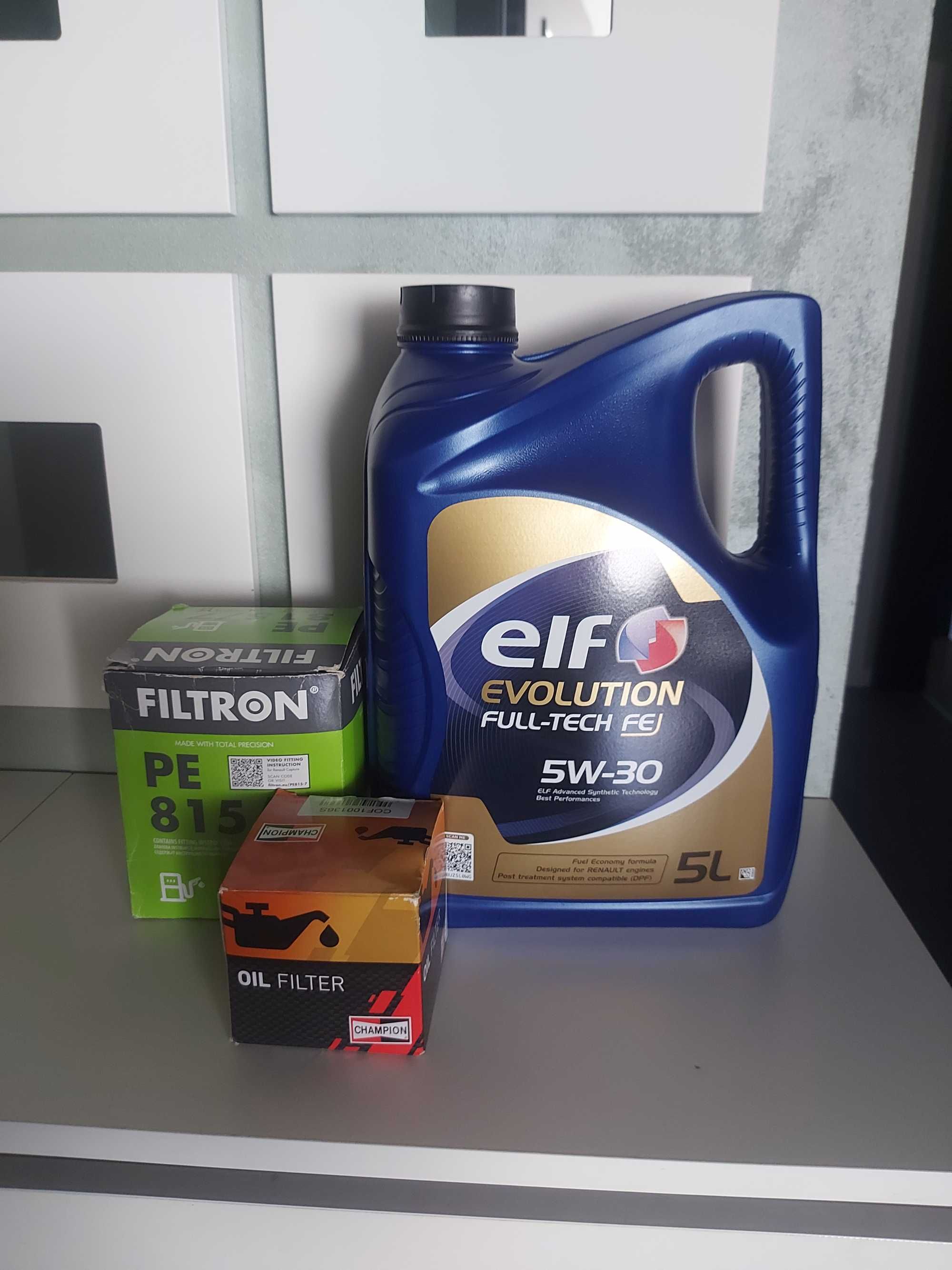 Моторно масло Elf 5W30 5л+ филтри гр. Пловдив Гагарин • OLX.bg