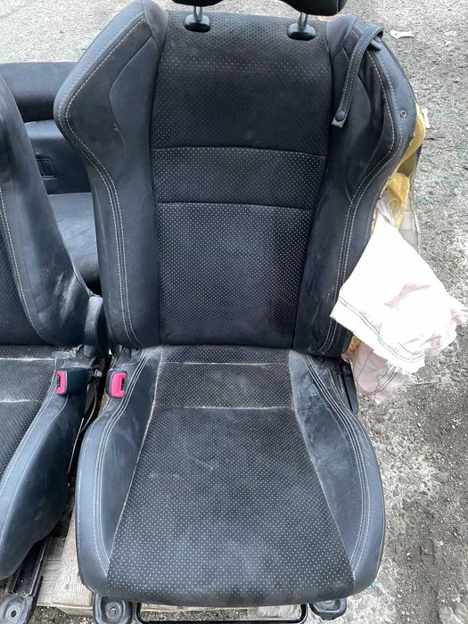 Черен Салон Седалки Рекаро Toyota GT86 2018 Subaru BRZ