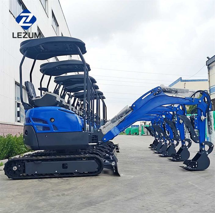 LEZUM DY18 Mini excavator din China, vânzări directe din fabrică.