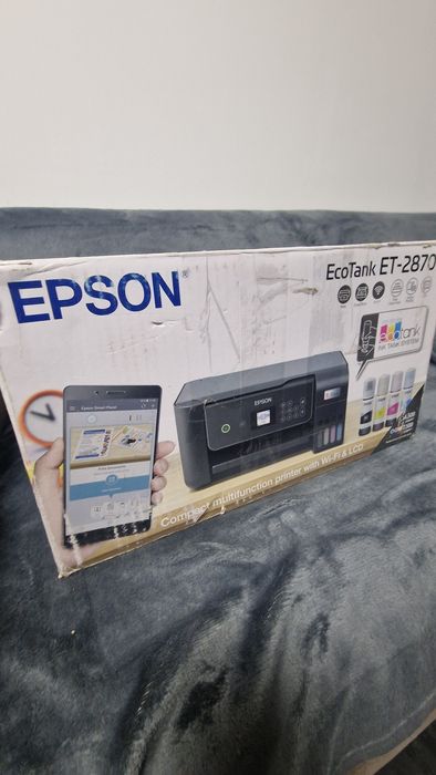 Epson EcoTank ET-2870 – Nouă | Rezervoare pline | Wi-Fi | Multifuncțională