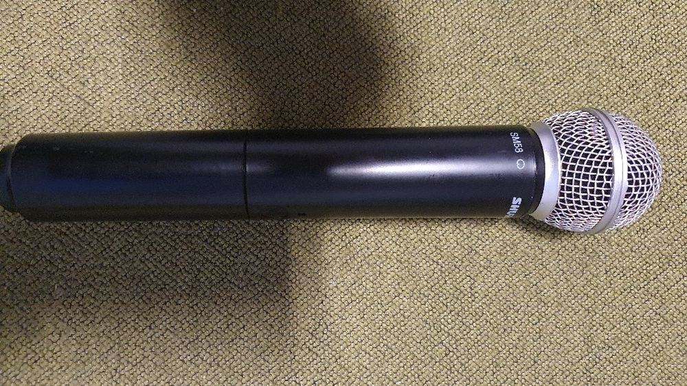 Microfon shure sm58 wireless receiver shure uc