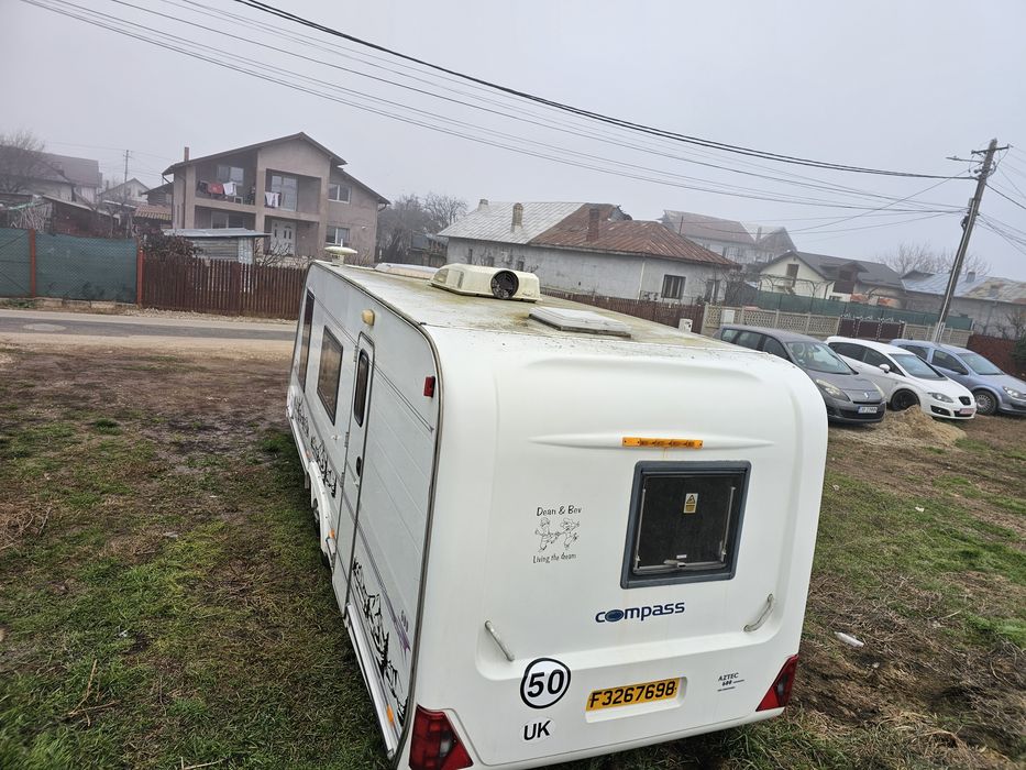Rulota caravana Compass Aztec 600 cu Aer Conditionat 2004