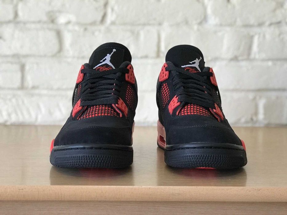 *SUPER PRET* Jordan 4 Red Thunder - VERIFICARE Colet