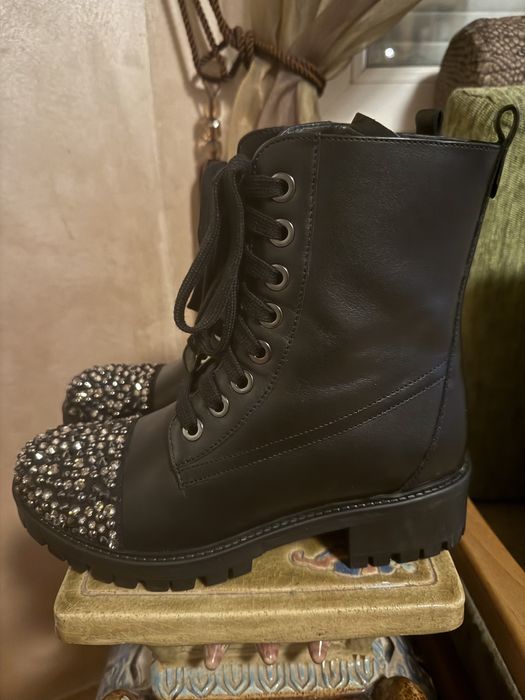 Боти естествена кожа Twin set