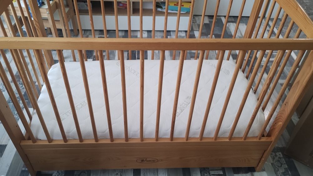 Бебешка кошара Arbor 120x60cm. с матрак