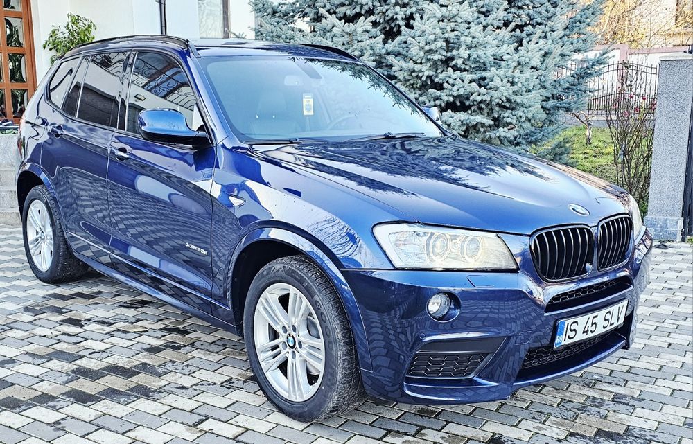 Vand BMW X3 F25 M-pachet x-drive Navi Xenon Recaro volan încălzit