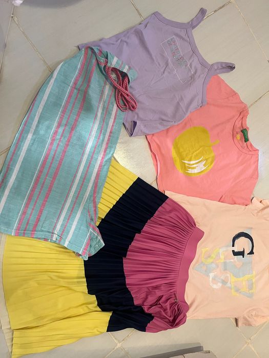 Детски лот /10-11г/общо за 13 евро guess,Benetton