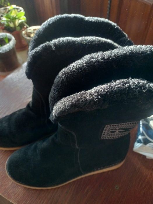 Сапоги женские, теплые, 38-39размер