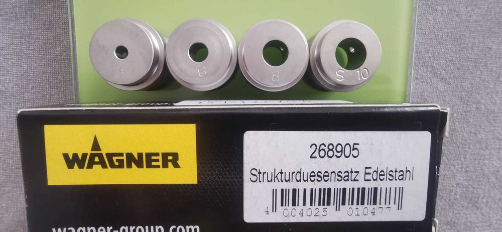 Kit duze otel inoxidabil  WAGNER 4 / 6 / 8 / 10 mm