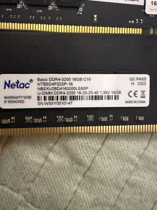 озу DDR4 32GB частота 3200 Талдыкорган!