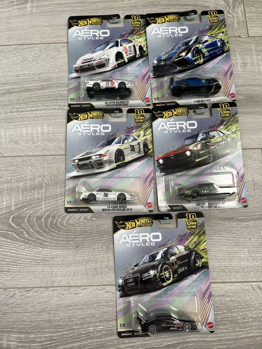 Hot Wheels Aero Styles