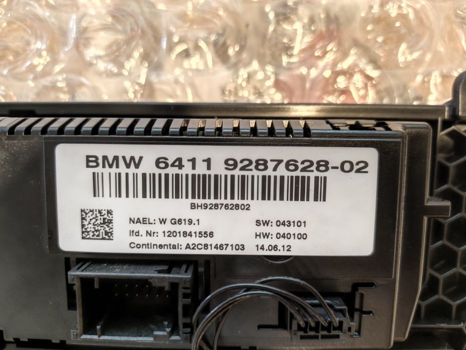 Панел управление за климатик/климатроник, радио/CD за BMW X3 F25