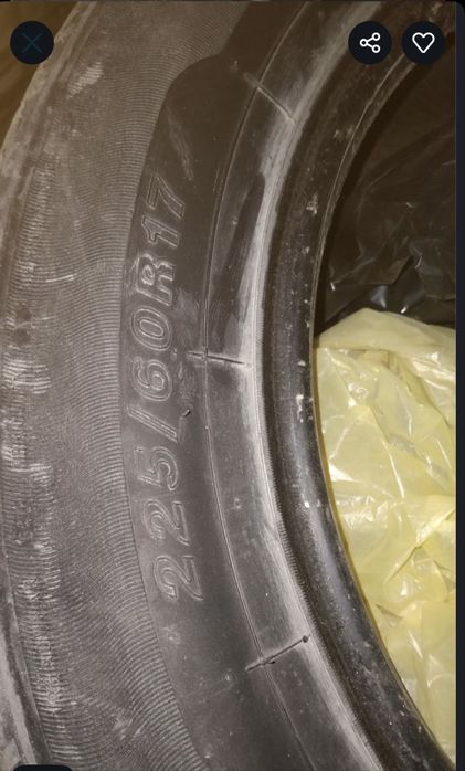 Продам бу шины 245/50R18