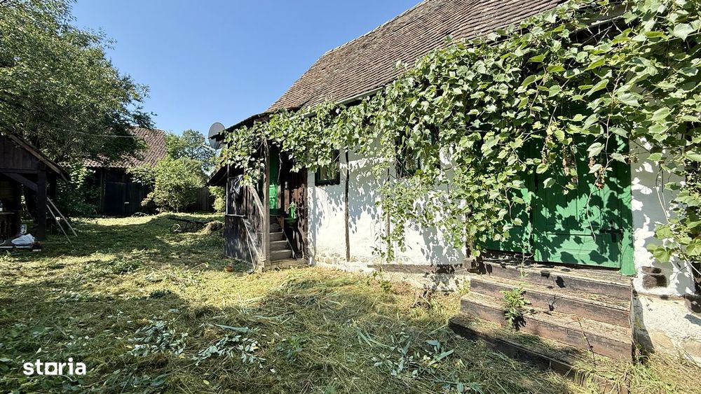 Proprietate unica de vanzare in Viscri langa casa regelui Charles