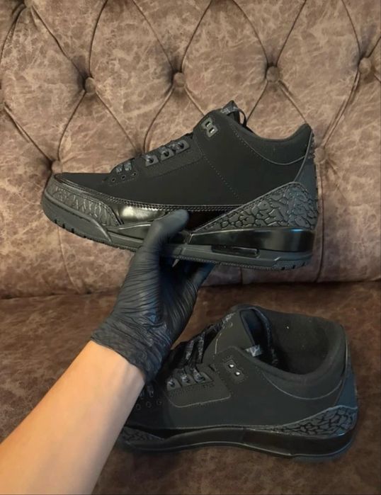 Jordan 3 Black Cat Marimea 42 Calitate Premium
