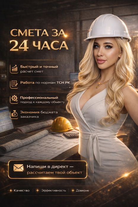 Смета быстро недорого