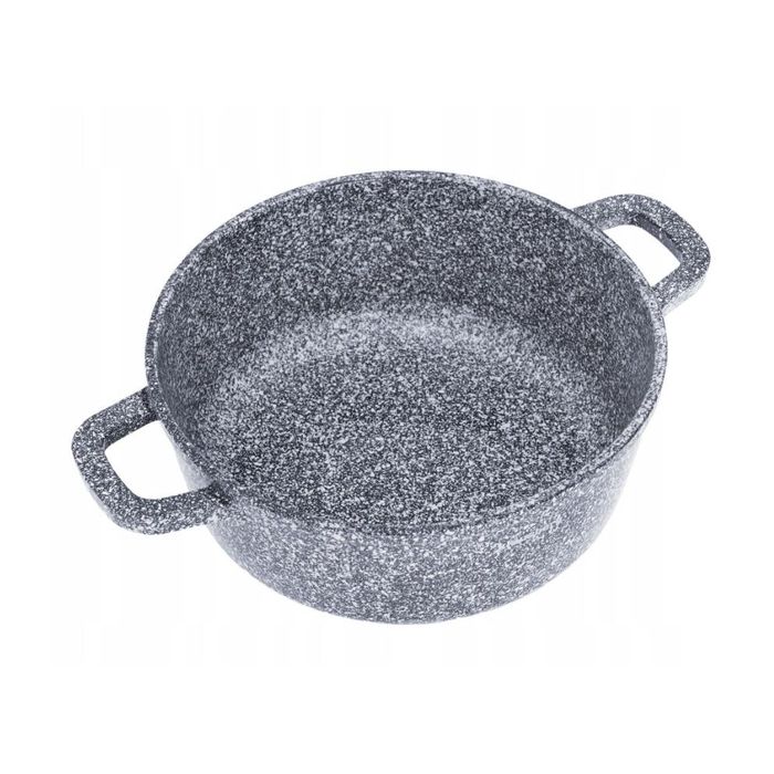 Set 3 oale marmorate 20cm, 24cm, 28cm, premium din aluminiu acoperite