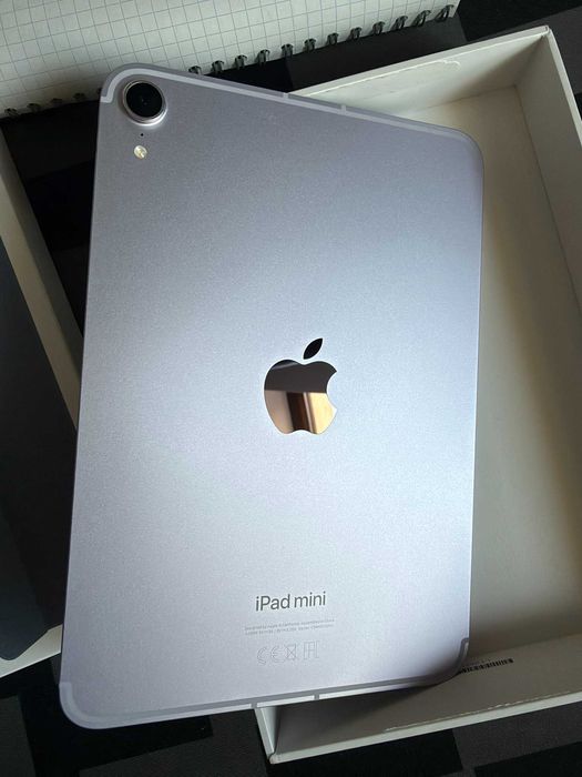 iPad mini (A17 Pro) Wi‑Fi + Cellular 128GB – Stare impecabilă, Purple