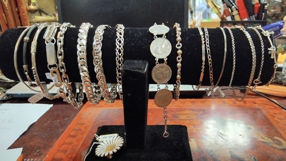 Сребърни гривни, проба 925.