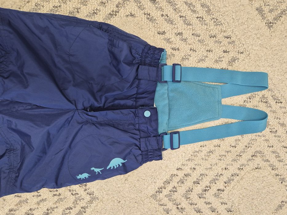 Pantaloni ski / zapada copii 3-4 ani