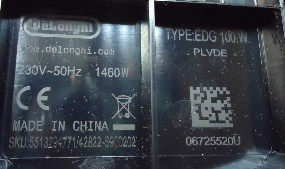 Кафемашина гаранция 1 година Delonghi NESCAFÉ® Dolce Gusto Piccolo.W/B