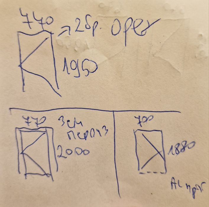 Алуминиеви и ПВЦ врати , дограма