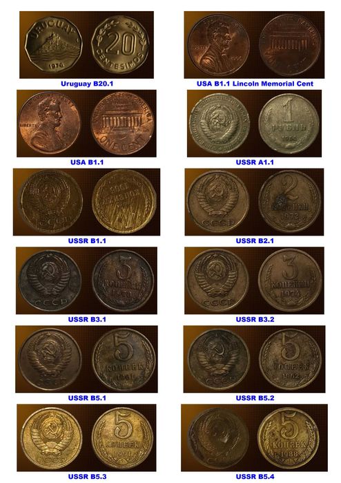 130 чуждестранни монети (вкл. сребърни) 1839 г - 2022 г от 29 държави