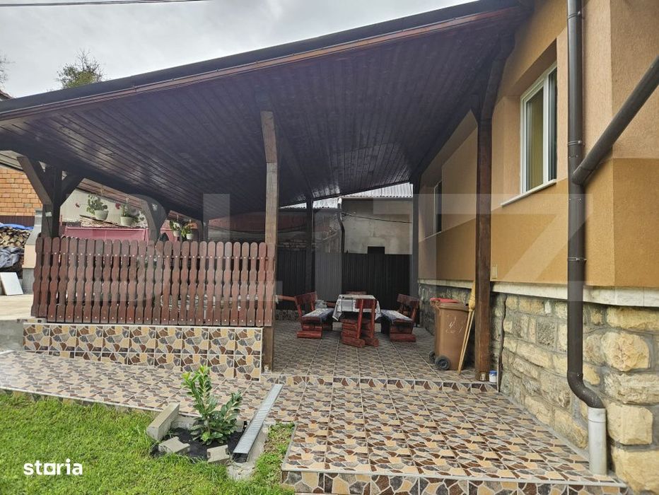 Casa la cheie, teren de 1600 mp, schimb cu apartament!