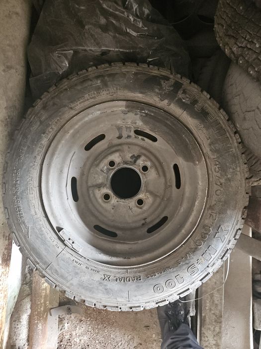 Диск + Шина 145/70 R12  Damas