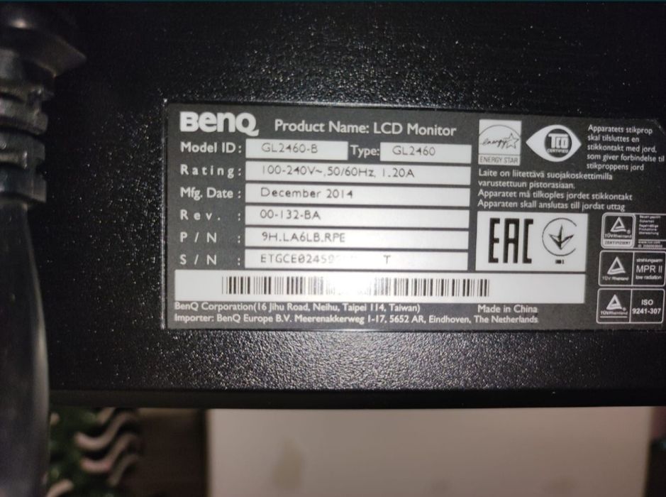 monitor Benq Gl2460-B 24"
Arata 10/10 și este în perfecta stare d