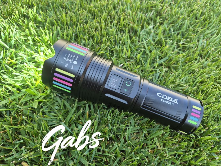 Супер силен LED фенер COBA CB-802-1,3000m