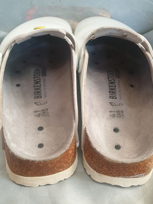 Saboți piele talpă ortopedică pentru bucătari